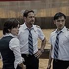 Gerard Butler, Daniella Pineda, and Yoson An in Plane (2023)