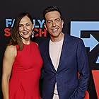 Jennifer Garner and Ed Helms at an event for Family Switch (2023)