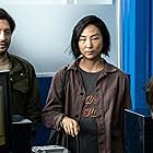 John Magaro and Greta Lee in Past Lives (2023)