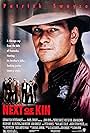 Liam Neeson, Patrick Swayze, Valentino Cimo, Paul Herman, Andreas Katsulas, Ted Levine, and Michael J. Pollard in Next of Kin (1989)