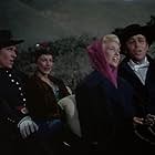 Doris Day, Philip Carey, Howard Keel, and Allyn Ann McLerie in Calamity Jane (1953)