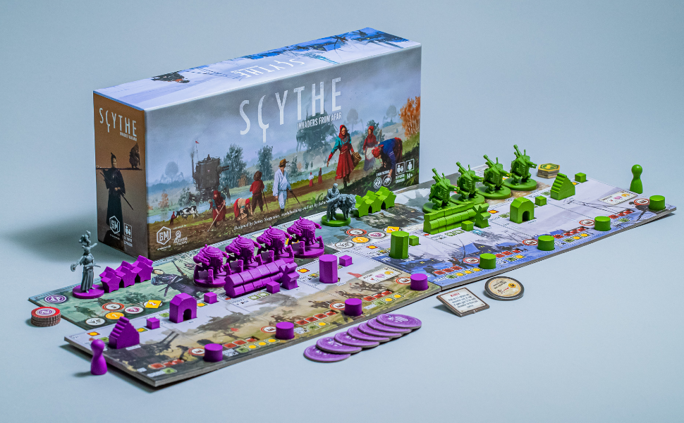 Scythe Invaders from Afar Components