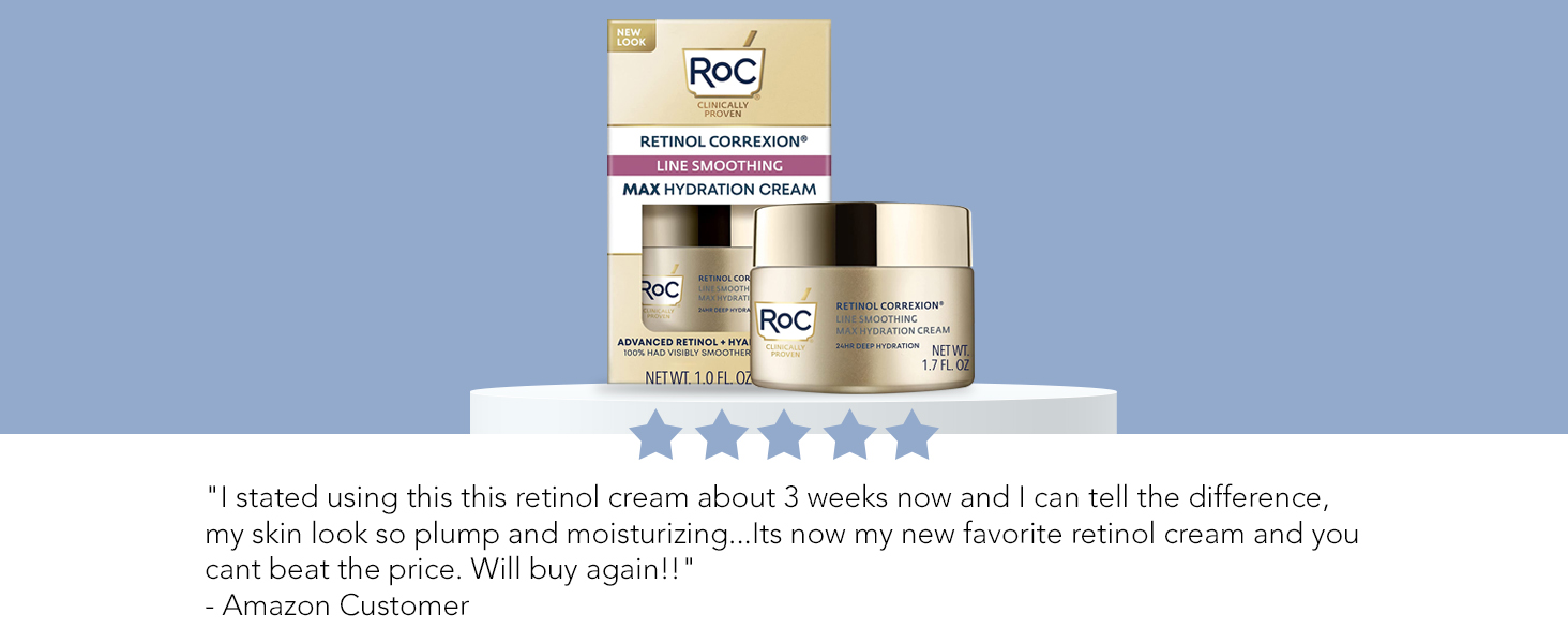 RoC Retinol Correxion Line Smoothing Max Hydration Cream