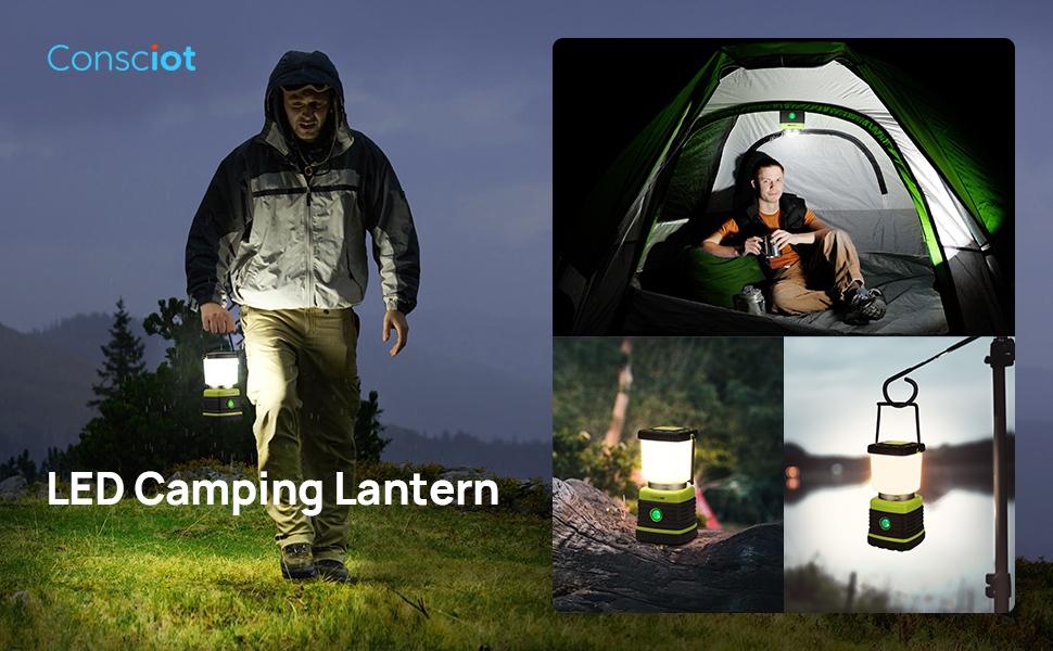 Consciot Led camping lantern