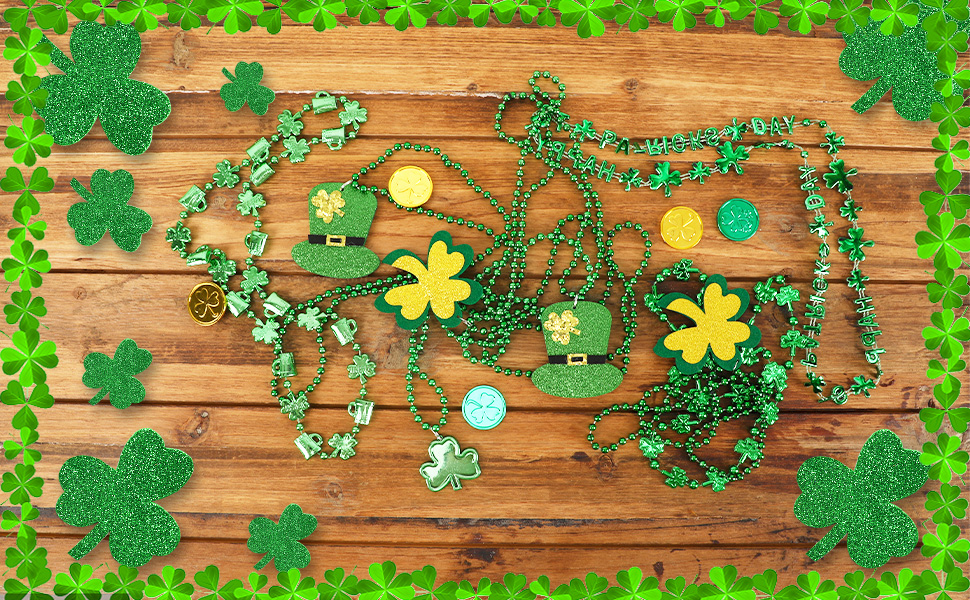 St. Patrick's Day Necklaces 