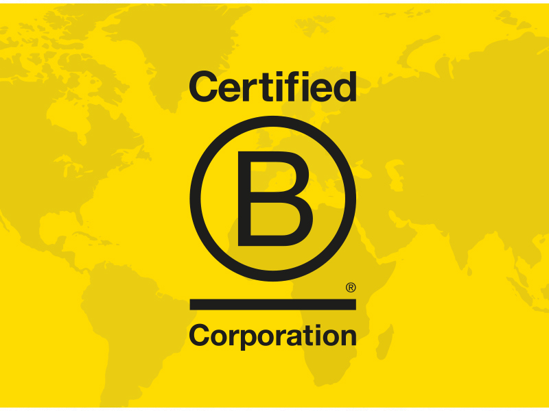 B CORP CERTIFIED