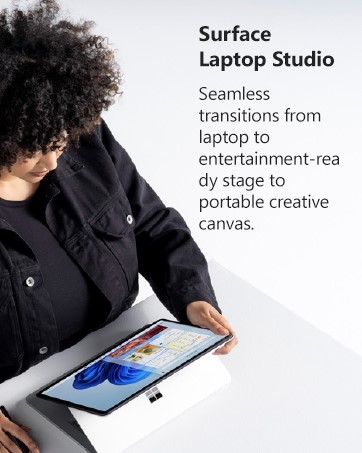 Surface Brand Laptop Studio