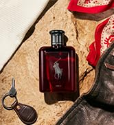 Ralph Lauren - Polo Red - Parfum - Men's Cologne - Ambery & Woody - With Absinthe, Cedarwood, and...