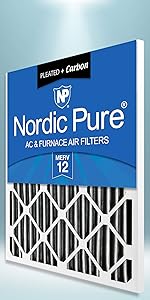 Nordic Pure, Air Filter, Air Conditioning, Furnace, Filters, AC