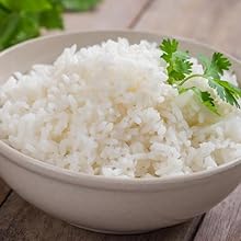 plain white rice