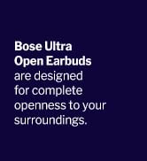 NEW Bose Ultra Open Earbuds with Immersive Audio, Open Ear Wireless Clip on Earbuds for Comfort, ...