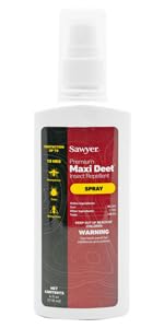 SP714 Maxi DEET Red Pump Spray Bottle