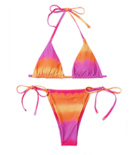 Tie Dye Halter Bikini