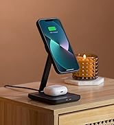 Quad Lock MAG Dual Desktop Wireless Charger with 30W Charger