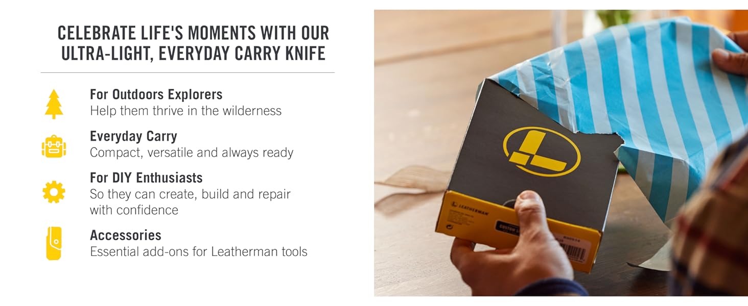 Celebrate Life's Moments with Our Ultra-light, Everyday Carry Knife