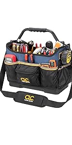 molded base bag tool storage organization backpack durable heavy duty quality clc leathercraft