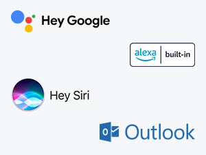 Google Assistant and Alexa compatible  