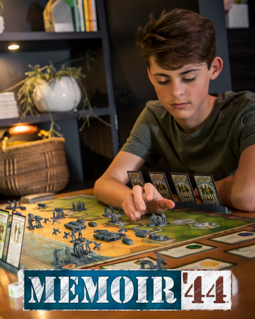 memoir 44 board game for kids and adults wargame tactical strategy game for family game night