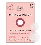 Rael Miracle Invisible Spot Cover - Hydrocolloid, Acne Pimple Absorbing Cover, Blemish Spot, Skin...