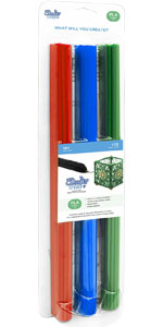 3Doodler CREATE FILAMENT PLA 3 COLORS PL-PRIMA-75 Polylactic acid