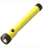 Streamlight PolyStinger LED HAZ-LO Intrinsically Safe Rechargeable Flashlight, 130 Lumens, Yellow