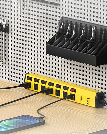 CRST brand heavy duty power strip