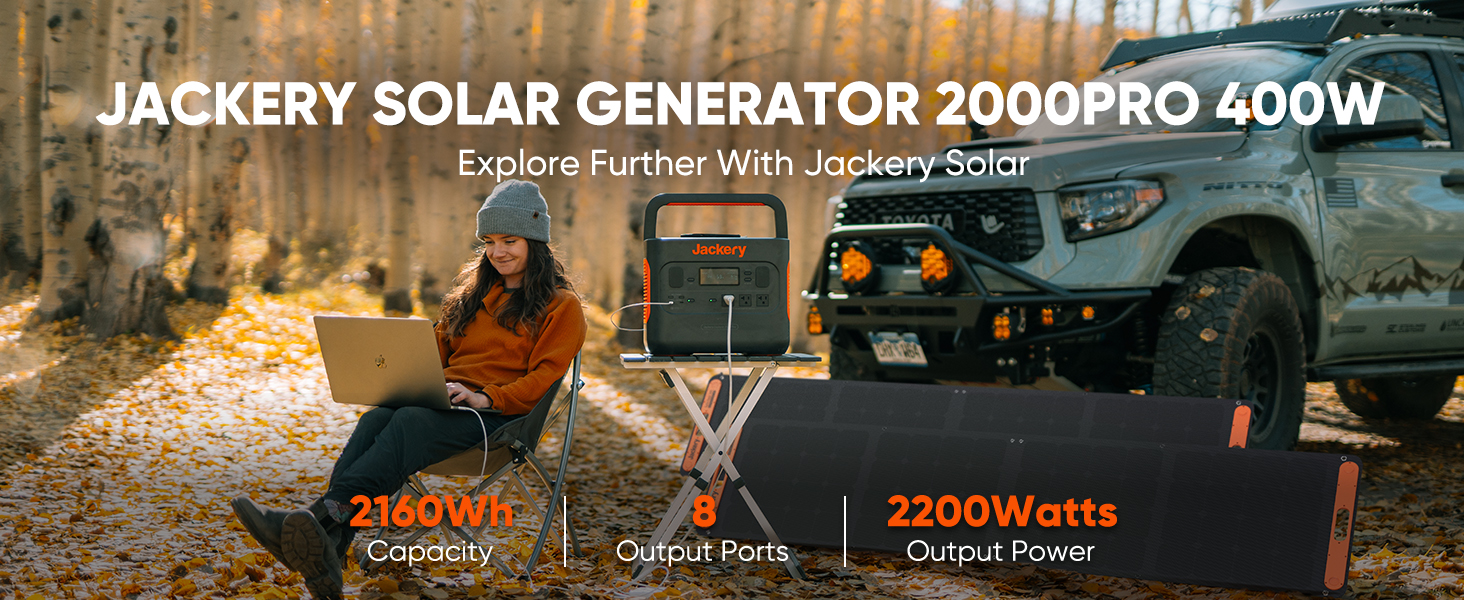 Jackery Solar Generator 2000 Pro