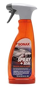 sonax car vehicle sealant spray and seal