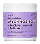 Rael Hormone Balance for Women, Myo Inositol Powder - Myo-Inositol & D-Chiro Inositol Supplement,...