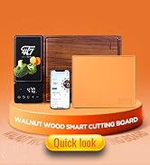 4T7 walnut wood smart cutting board