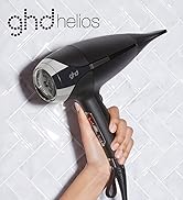 ghd helios black on gray white brick background