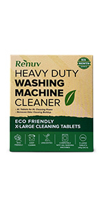 renuv washing machine cleaner 6 pack