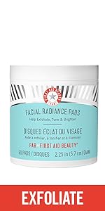 First Aid Beauty Facial Radiance Pads, Exfoliating Pads