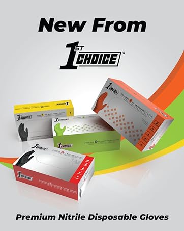 New Products from 1st Choice! Medical and Industrial Disposable Gloves. 