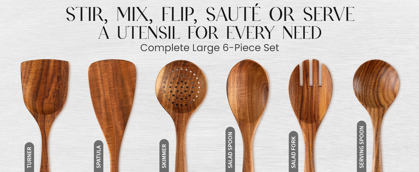 wooden cooking utensils wooden spoon wooden spatula wooden utensil set