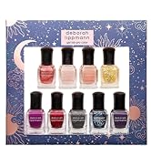 gel nail polish light pink alternative treatment enriched nail health color gel top coat base set