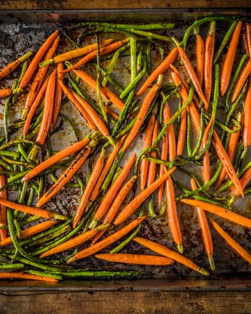 Roasted Carrots & Asparagus