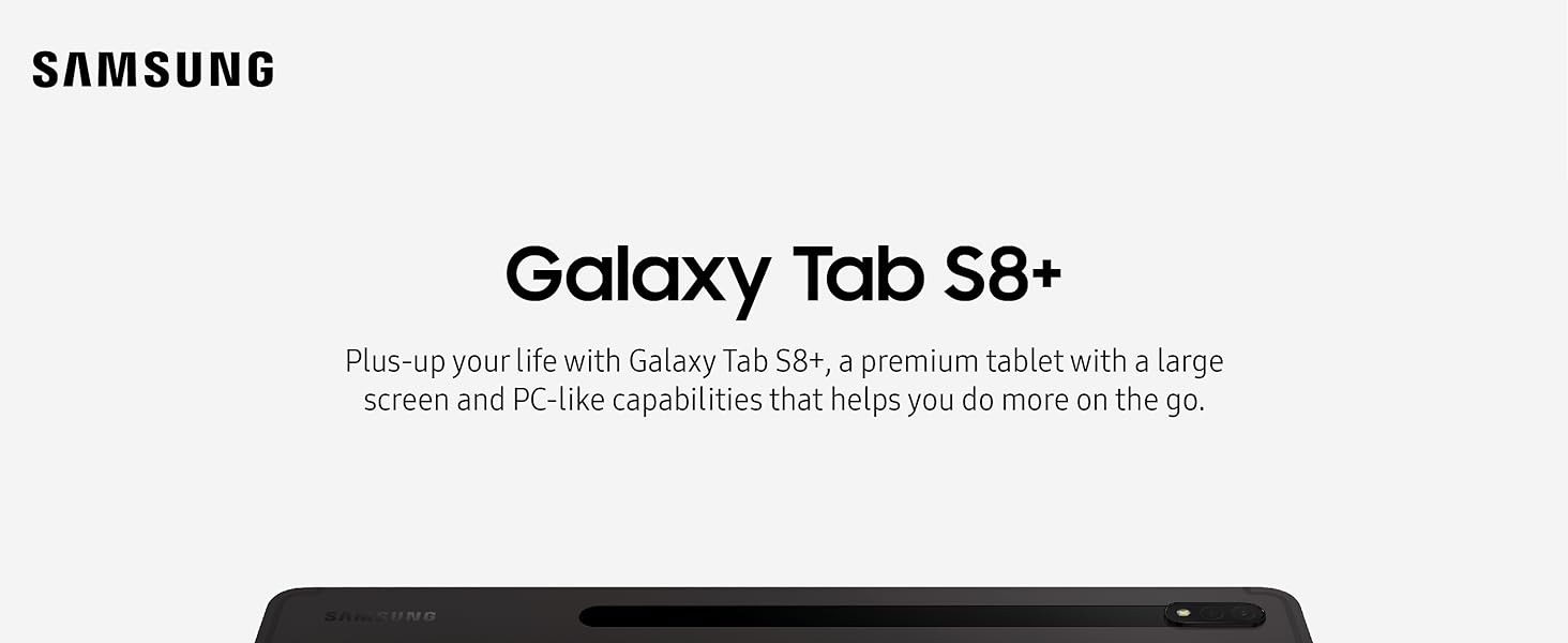 Samsung Galaxy Tab S8+ Tablet