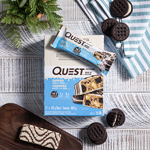 Quest dipped protein bar