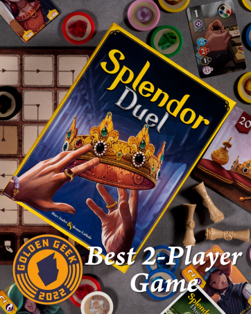splendor duel board game for two players gem mining strategy game for kids and adults game night
