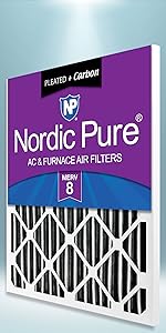 Nordic Pure, Air Filter, Air Conditioning, Furnace, Filters, AC