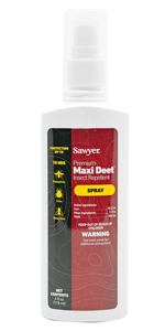 SP714 Maxi DEET Red Pump Spray Bottle