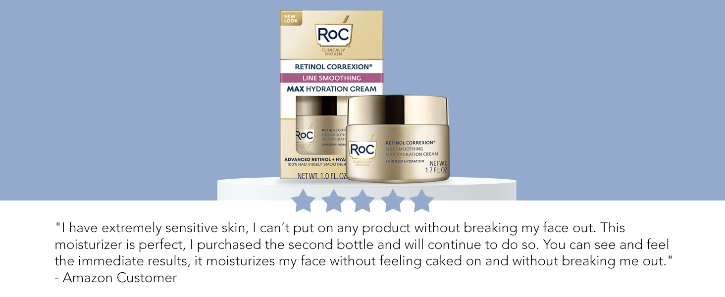 RoC Retinol Correxion Line Smoothing Max Hydration Cream