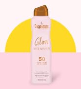 Coppertone Glow with Shimmer Sunscreen Spray, Water Resistant , Broad Spectrum, SPF 50