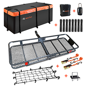 Folding Hitch Mount Cargo Carrier packing list