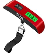 BAGAIL Digital Luggage Scale, 110lbs Hanging Baggage Scale with Backlit LCD Display, Portable Sui...