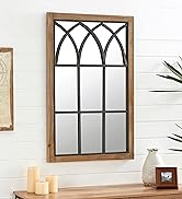 FirsTime & Co. Grandview Arched Farmhouse Window Mirror