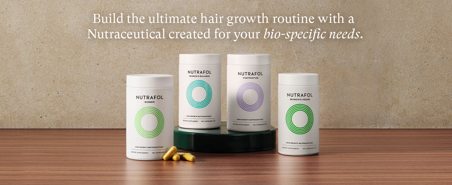 build the ultimate hair growth routine with a nutraceutical created for you