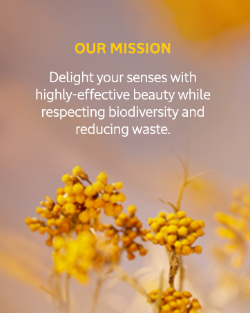 loccitane;local farmers;respecting biodiversity;reducing waste