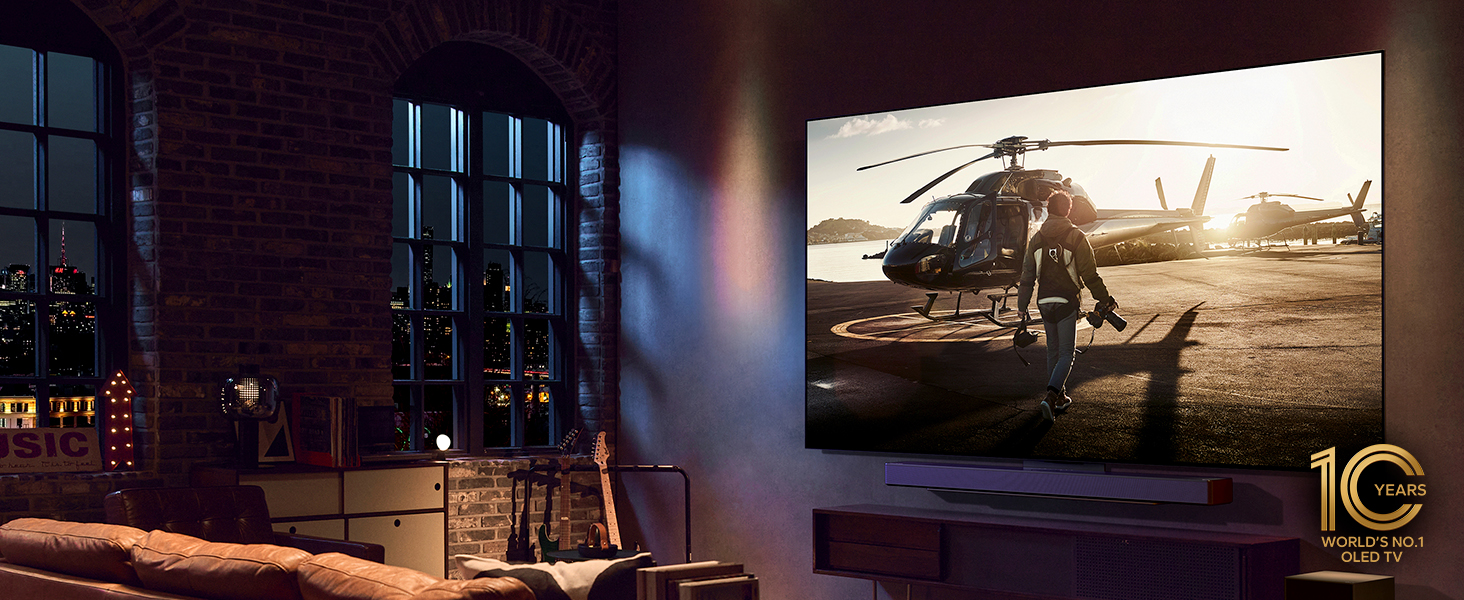 Experience the LG OLED’s iconic self-lit pixels for yourself.